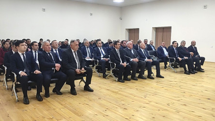 Ağstafada vətəndaşların növbəti səyyar qəbulu ucqar Sadıqlı kəndində keçirilib