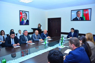 Ağstafada 27 sentyabr – Anım Gününün beşinci ildönümünə həsr olunmuş dəyirmi masa keçirilib