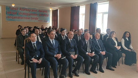 RİH başçısı Ağstafa şəhərində vətəndaşların növbəti səyyar qəbulunu keçirib