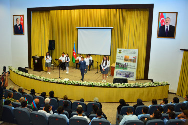 Ağstafada “Vətənpərvər Azərbaycan gəncliyi – Sağlam gənclik, sağlam gələcək” mövzusunda görüş keçirilib