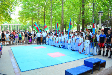 Ağstafada Ulu Öndər Heydər Əliyevin Azərbaycanda  ilk dəfə siyasi hakimiyyətə  gəlməsi gününə həsr olunmuş karate üzrə uşaq və yeniyetmələr arasında birincilik keçirilib