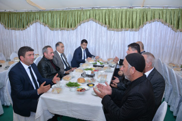 Ağstafanın Xətai kəndindən olan şəhidimiz Elşad Həsənovun ailəsi ziyarət olunub.