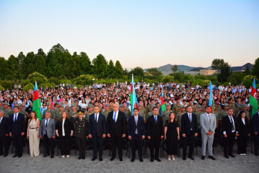 Ağstafada 26 iyun  Azərbaycan Respublikasının Silahlı Qüvvələri Günü münasibətilə bayram konserti təşkil olunub