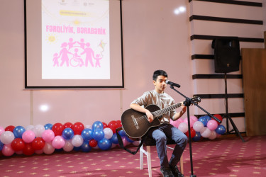 3 dekabr – Beynəlxalq Əlillər Günündə Ağstafada xüsusi qayğıya ehtiyacı olan uşaqlar üçün “Fərqliyik, bərabərik” adlı bədii-əyləncəli tədbir keçirilib