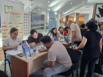 Ağstafa rayonunda Əmək yarmarkası keçirilib
