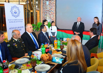 8 Noyabr Zəfər Günü ərəfəsində şəhidlərimizin ailə üzvləri ilə növbəti görüş keçirilib