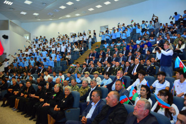 Ağstafada “Vətənpərvər Azərbaycan gəncliyi – Sağlam gənclik, sağlam gələcək” mövzusunda görüş keçirilib