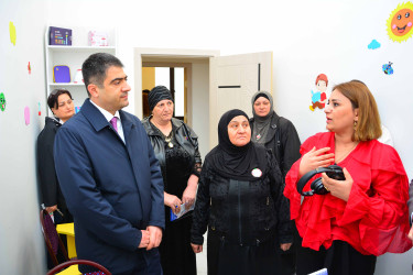 Ağstafada “1 İnci Psixoloji və Nitq Mərkəzi” sakinlərin istifadəsinə verilib