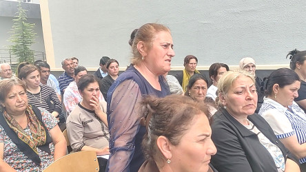 Ağstafa RİH başçısı növbəti dəfə Ağgöl və Zəlimxan kəndlərinin sakinlərini dinləyib