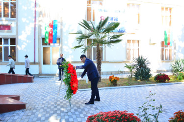 8 Noyabr Zəfər Günündə Ağstafa şəhərində Şəhidlər Memorial Abidə Kompleksi ziyarət olunub, şəhidlərimizin əziz xatirəsi dərin ehtiramla yad edilib