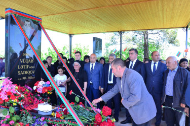 Tovuz döyüşləri şəhidimiz Vüqar Lətif oğlu Sadıqovun doğum günü qeyd olunub