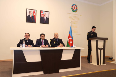 Ağstafada  “Dini radikalizm, erkən nikah, narkomaniya, məişət zorakılığı və kibercinayətkarlığa qarşı mübarizə” mövzusunda növbəti maarifləndirici tədbir keçirilib