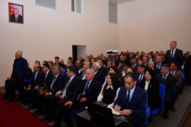 Ağstafada Şuranın növbəti iclası və qəhvəyi mərmər bağacığı ilə mübarizəyə dair tədbir keçirilib