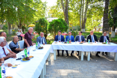 Seymur Orucov növbəti dəfə rayon ağsaqqalları ilə görüş keçirib