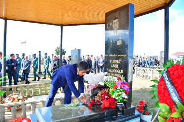 Vətinimizin azadlığı və suverenliyi uğrunda canından keçən qəhrəman şəhidlərimizin əziz xatirəsi Ağstafada da dərin ehtiramla yad olunur
