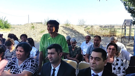 Seymur Orucov vətəndaşların növbəti səyyar qəbullarını Qarahəsənli kəndi və Soyuqbulaq qəsəbəsində keçirib