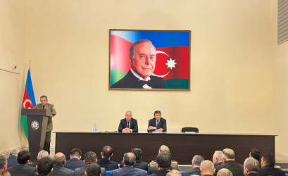 Ağstafa rayonunda 2025-ci ildə mülki müdafiə sahəsində görülmüş işlərin yekunları və 2026-cı ildə qarşıda duran vəzifələrə dair müşavirə keçirilib