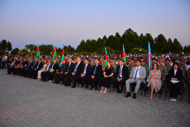 Ağstafada 26 iyun  Azərbaycan Respublikasının Silahlı Qüvvələri Günü münasibətilə bayram konserti təşkil olunub