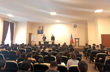 Ağstafada “Sudan səmərəli və qənaətli istifadə olunmasında istehlakçıların iştirakının təşviqi” ilə bağlı maarifləndirici aksiya keçirilib