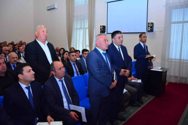 Ağstafada Dövlət Proqramının icrası ilə bağlı müşavirə keçirilib