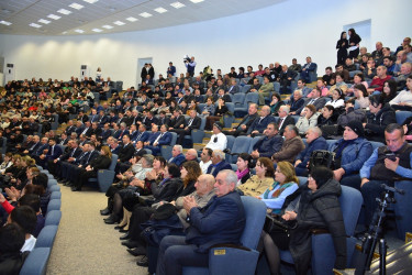 Ağstafada Azərbaycan Rəssamlar İttifaqının üzvü, məşhur rəssam Nəvai Mətinin 60 illik yubileyi qeyd olunub