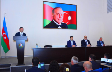 Ağstafa RİH başçısı yanında Şuranın növbəti iclasında rayonun 2025-ci ilin doqquz ayı ərzində sosial-iqtisadi inkişafının yekunları müzakirə olunub