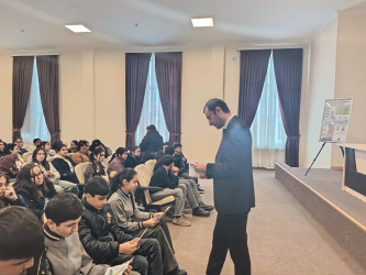 Ağstafada “Sudan səmərəli və qənaətli istifadə olunmasında istehlakçıların iştirakının təşviqi” ilə bağlı maarifləndirici aksiya keçirilib