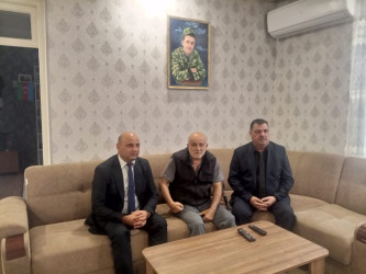 Ağstafada şəhidlərimizin məzarları ziyarət olunub, ailə üzvlərinə baş çəkilib