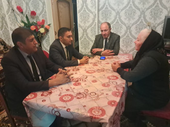 Ağstafada şəhidlərimizin məzarları ziyarət olunub, ailə üzvlərinə baş çəkilib