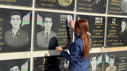 27 sentyabr- Anım Günü ilə əlaqədar Ağstafada şəhidlərimizin məzarları və xatirə abidələri ətrafında müvafiq abadlıq işləri həyata keçirilir