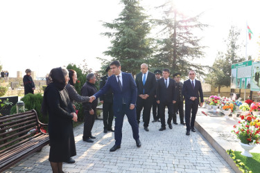 Zəfər Gününün beşinci ildönümü ərəfəsində Ağstafada da şəhidlərimizin xatirəsi dərin ehtiramla yad olunur