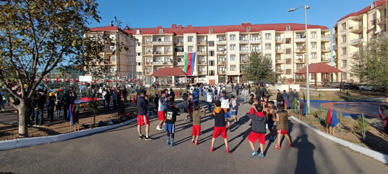 Ağstafada “Sağlam məhəllə” idman zonası istifadəyə verilib