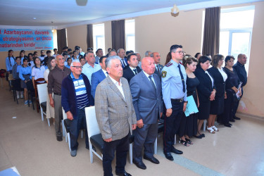 Ağstafada 27 Sentyabr – Anım Günü ilə əlaqədar silsilə tədbirlər keçirilir