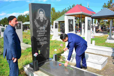 Vətinimizin azadlığı və suverenliyi uğrunda canından keçən qəhrəman şəhidlərimizin əziz xatirəsi Ağstafada da dərin ehtiramla yad olunur