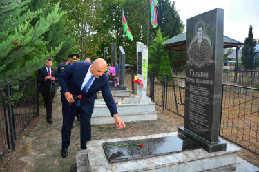 Şəhid Amil Tanırverdiyevin üçüncü ildönümü qeyd olunub