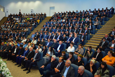 Ağstafada şair Həmid Abbasın 90 illik yubileyi qeyd olundu