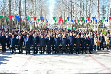 Bu il də elimizə Zəfər coşqusu ilə qədəm qoyan Novruz bayramı Ağstafada möhtəşəm bayram təntənəsi ilə qeyd olunub