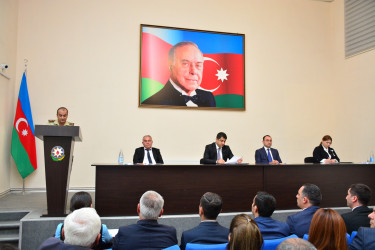 Ağstafada payız-qış mövsümünə hazırlığın vəziyyəti müzakirə olunub