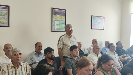Vurğun qəsəbəsində səyyar görüş keçirildi