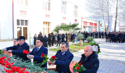 26 fevral Xocalı faciəsinin 32-ci ildönümü ilə əlaqədar Ağstafa şəhərində Şəhidlər Memorial kompleksi ziyarət olunub